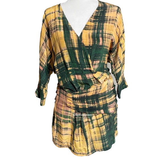 Thakoon Dresses & Skirts - Thakoon Silk Faux Wrap Dress S 2 EUC
